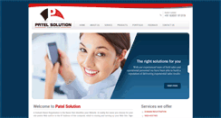 Desktop Screenshot of patelsolution.net